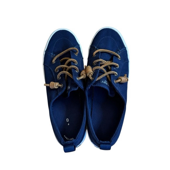 Sperry Women's Crest Vibe Sneakers in Navy Blue Size 8.5M - Picture 6 of 8